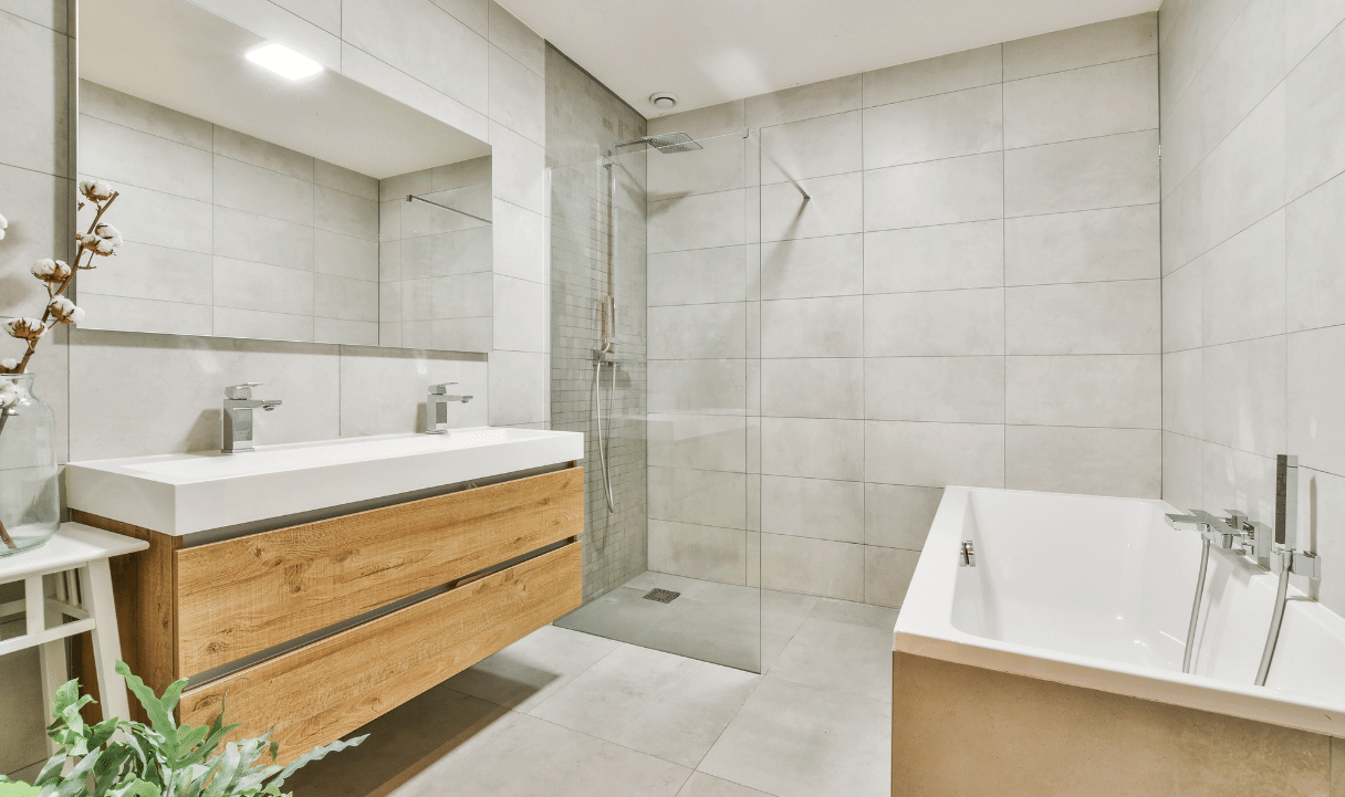 Modern bathroom design showcase